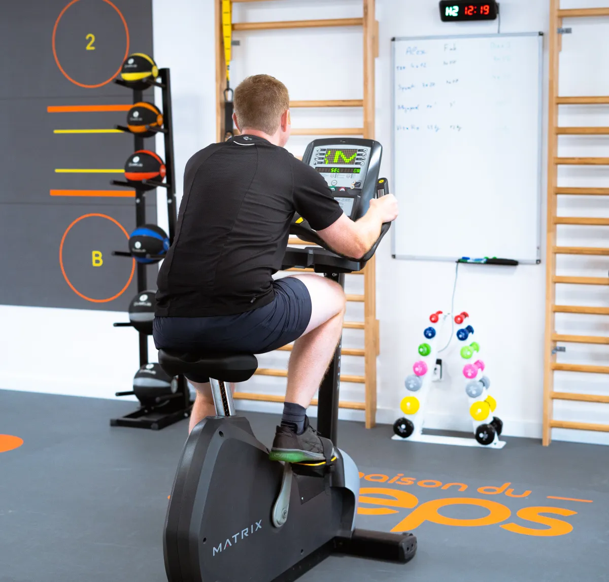 Salle de rééducation sportive KinéO2